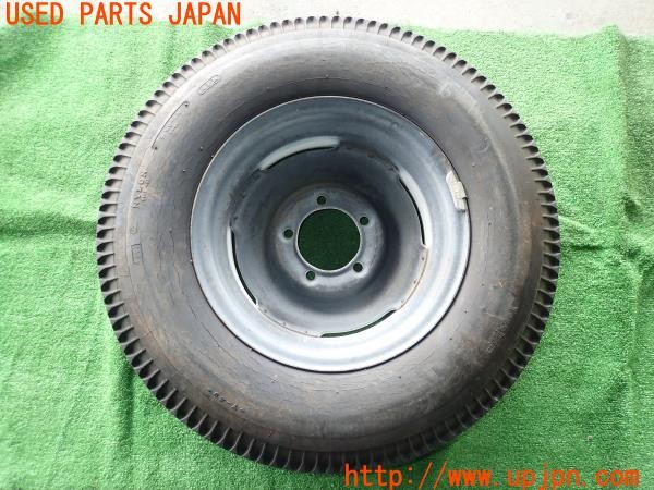 3UPJ=29560961]三菱 ジープ(J37)純正 ホイール スペアタイヤ 15×5.5K +15 PCD139.7 5穴 1本 中古_m4