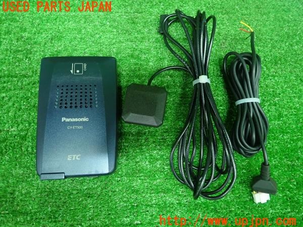 3UPJ=29600503]アウディ TT クーペ(8NBHEF)後期 Panasonic パナソニック CY-ET500D ETC車載器 中古_m0