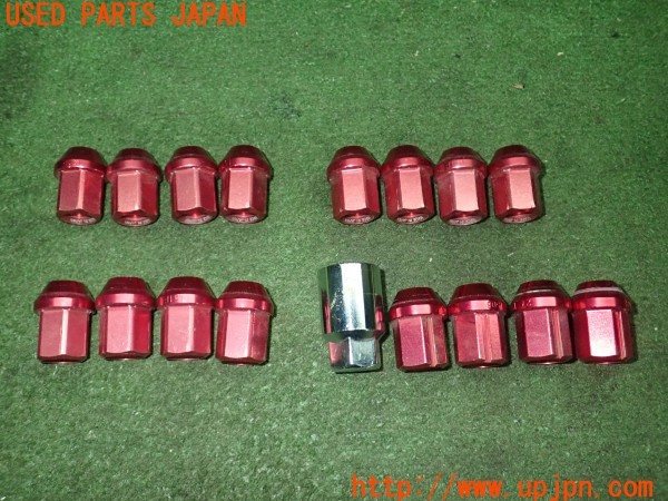 3UPJ=29660968]ロードスター(ND5RC)前期 RAYS レイズ ホイールロックナット セット A7075 M12×P1.5 中古_m1