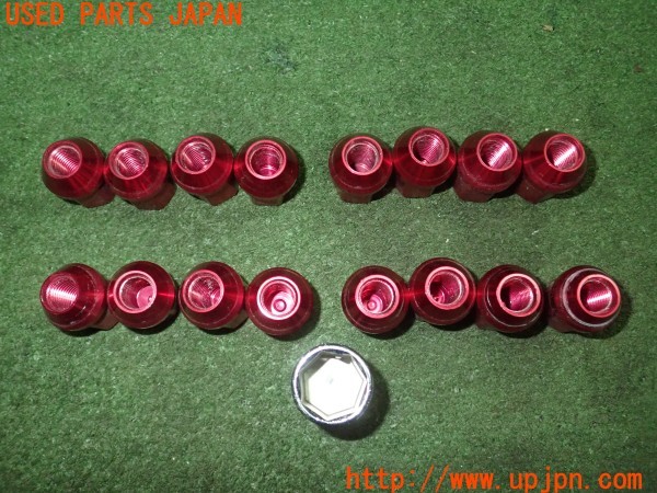 3UPJ=29660968]ロードスター(ND5RC)前期 RAYS レイズ ホイールロックナット セット A7075 M12×P1.5 中古_m2