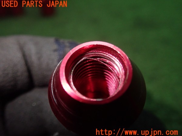 3UPJ=29660968]ロードスター(ND5RC)前期 RAYS レイズ ホイールロックナット セット A7075 M12×P1.5 中古_m4