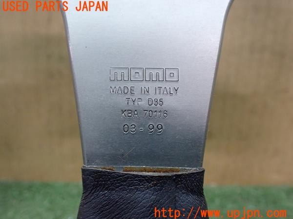 3UPJ=29670617]フェアレディZ ロードスター バージョンST(HZ34)前期 MOMO モモ RACE KBA70116 TYP D35 ステアリング 350mm 中古_m4