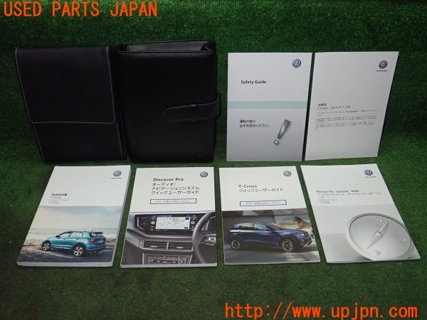 3UPJ=29750802]VW T-Cross TSI 1st(C1DKR)取扱説明書 取説 車両マニュアル 中古_m0