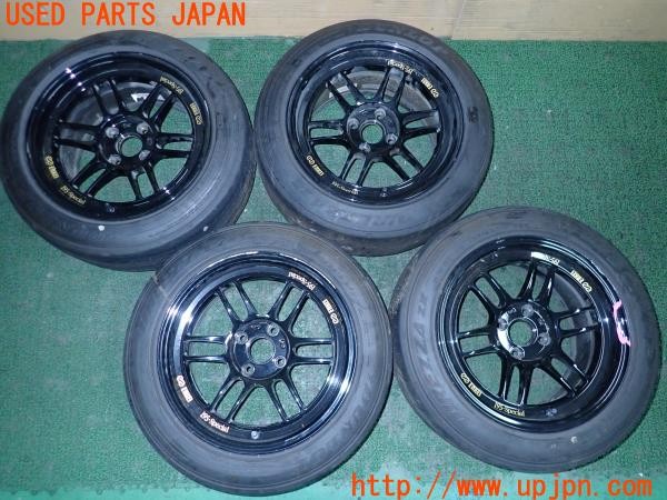 3UPJ=29770903]ENKEI エンケイ RSファクトリーステージ 195-Special RP-F1 タイヤホイール 15×8J +28 PCD100 4穴 4本 中古_m0