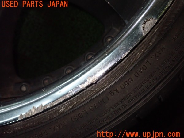 3UPJ=29850920]マセラティ ギブリ(MG30B M157)LOWENHART レーベンハート ホイール 19×8.5J +21 9.5J +18 PCD114.3 5穴 4本 中古_m1