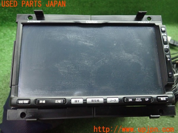3UPJ=29890504]ポルシェ ケイマン(98720 987c型)Clarion クラリオン MAX960HD HDDナビ 純正パネル付き 中古_m1