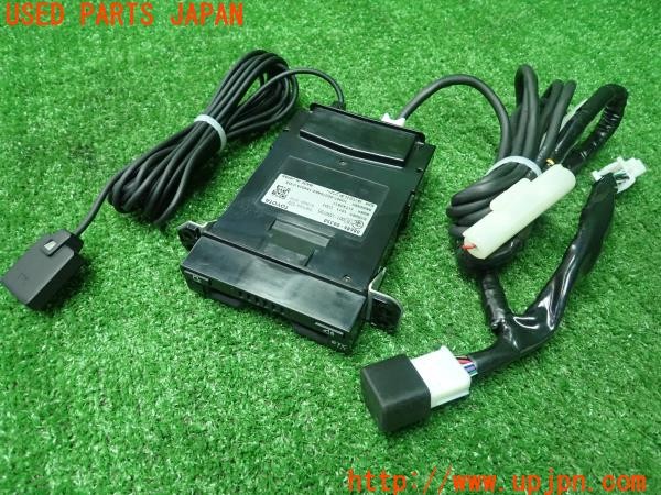 3UPJ=29980503]エスティマ(ACR50W)前期 純正ビルトイン 08686-00350 ETC車載器 ナビ連動 新セキュリティ対応 中古_m0