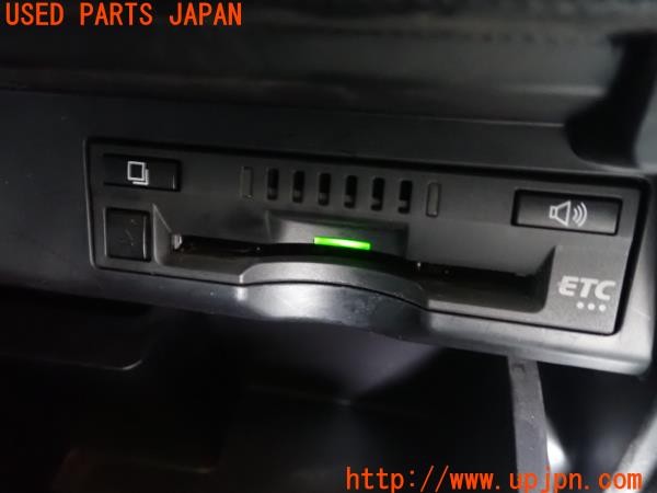 3UPJ=29980503]エスティマ(ACR50W)前期 純正ビルトイン 08686-00350 ETC車載器 ナビ連動 新セキュリティ対応 中古_m4