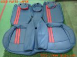 3UPJ=30100608]BMW ミニ(MINI)クーパーS クラブマン(LN20 F54)CABANA カバナ シートカバー いかり肩×オットマンあり 1台分 中古_s3