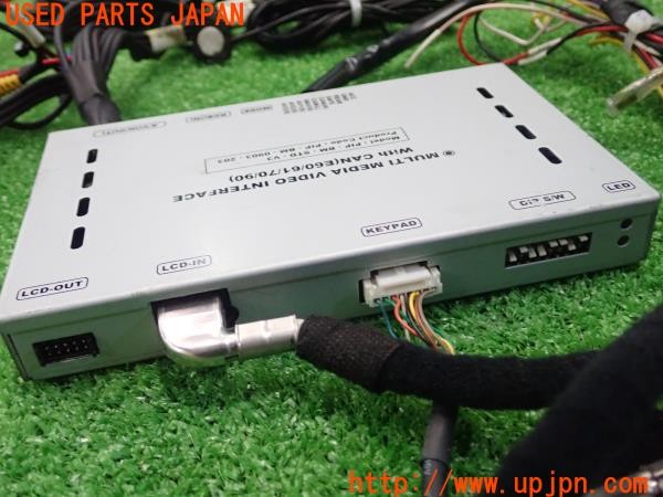 3UPJ=30120580]BMW 325i Mスポーツ(VB25 E90)前期 PIP-BM-STD-V3 マルチメディアインターフェース 中古_m2