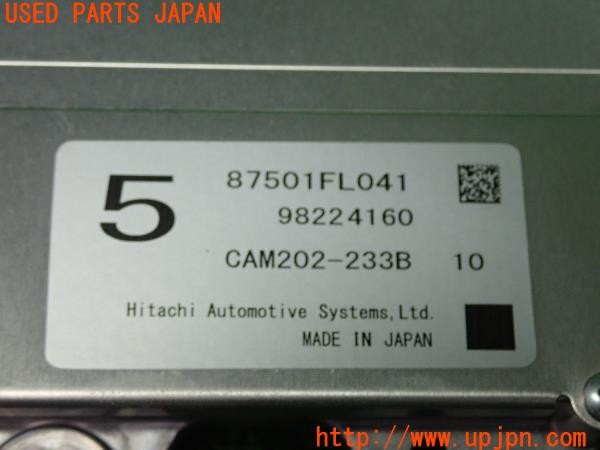 3UPJ=30180560]スバル XV(GT7 C型)純正 87501FL041 フロントカメラ アイサイトカメラ 中古_m4