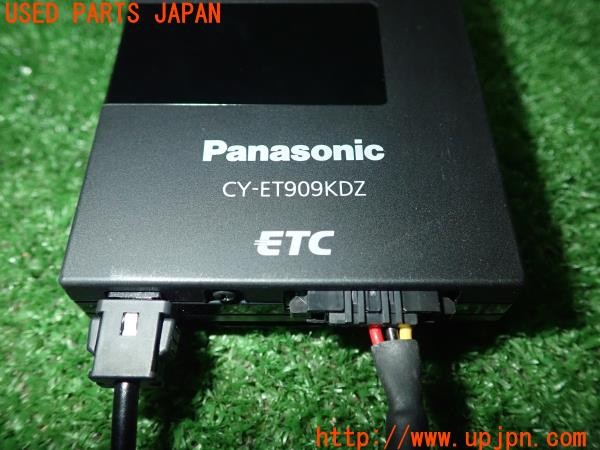 3UPJ=30200503]ボルボ XC60(DB4204TXC)Panasonic パナソニック CY-ET909KDZ ETC車載器 中古_m2