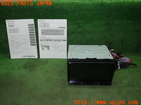 3UPJ=30290565]PTクルーザー(PT2K20)carrozzeria カロッツェリア AVIC-RZ812-D メモリーナビ 2021年度版 中古_m0