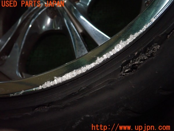 3UPJ=30290919]PTクルーザー(PT2K20)Weds ウェッズ クレンツェ ケルベロス2 ホイール 18×8JJ +38 11JJ -39 PCD100 5穴 4本 中古_m1