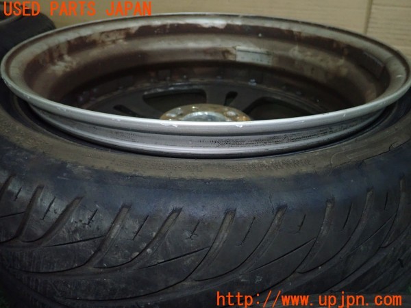 3UPJ=30290919]PTクルーザー(PT2K20)Weds ウェッズ クレンツェ ケルベロス2 ホイール 18×8JJ +38 11JJ -39 PCD100 5穴 4本 中古_m4