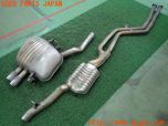 3UPJ=30320152]BMW 528i(FR30 F10)純正 1830 7590544 マフラー カット済み 2分割 中古 _s0