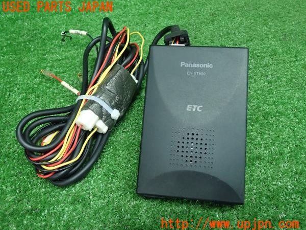 3UPJ=30330503]MAZDA2(デミオ)(DJLFS)Panasonic パナソニック CY-ET800D ETC車載器 難有 中古_m0