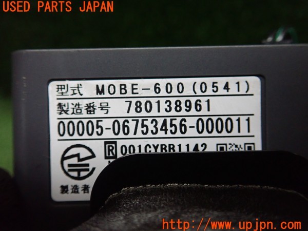 3UPJ=30350503]フォード リンカーン ナビゲーター(型式不明 U326)前期 三菱重工 ミツビシ MOBE-600 ETC車載器 中古_m4