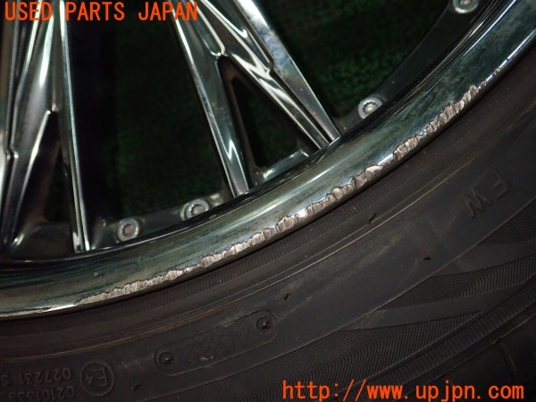 3UPJ=30370921]エルグランド 250ハイウェイスターS(TE52)社外 ホイール 20×8.5J +38 PCD114.3 5穴 4本 中古_m1