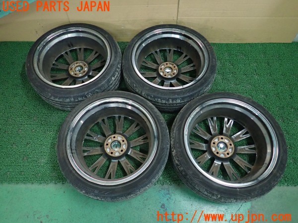 3UPJ=30370921]エルグランド 250ハイウェイスターS(TE52)社外 ホイール 20×8.5J +38 PCD114.3 5穴 4本 中古_m4