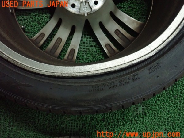 3UPJ=30400920]スカイライン 200GT-t タイプSP(YV37)純正 タイヤホイール 19×8.5J +50 PCD114.3 5穴 サマータイヤ 4本 中古_m4