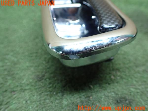 3UPJ=30410650]コペン アクティブトップ(L880K)社外 カーボン調 ドアインナーハンドル メッキカバー 中古_m2