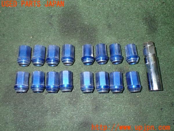3UPJ=30410968]コペン アクティブトップ(L880K)TPI FORGED 7075 ホイールロックナット セット M12×P1.50 16個 中古_m0