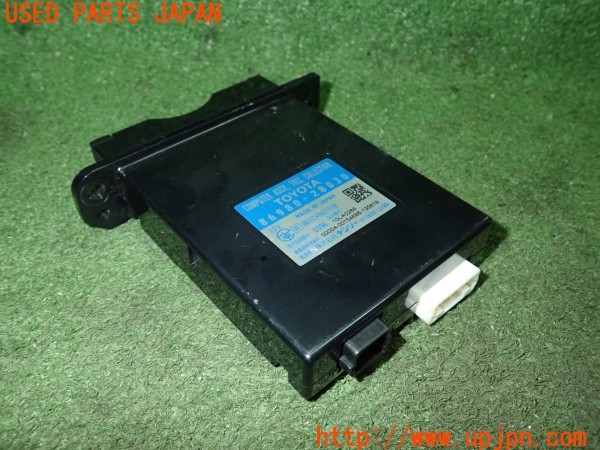 3UPJ=30420503]ヴェルファイア(ANH20W)純正ビルトイン 86980-28030 ETC車載器 中古_m1