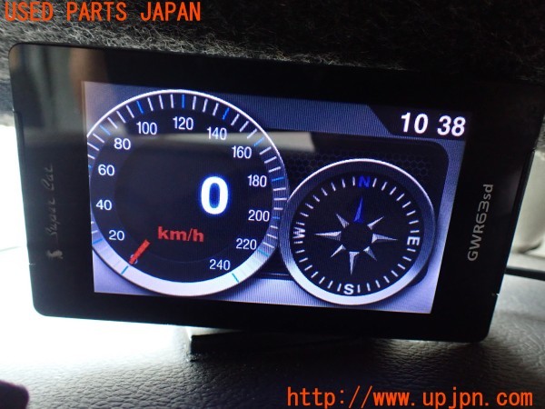 3UPJ=30440575]エスティマハイブリッド(AHR20W)Yupiteru ユピテル GWR63sd レーダー探知機 中古_m4