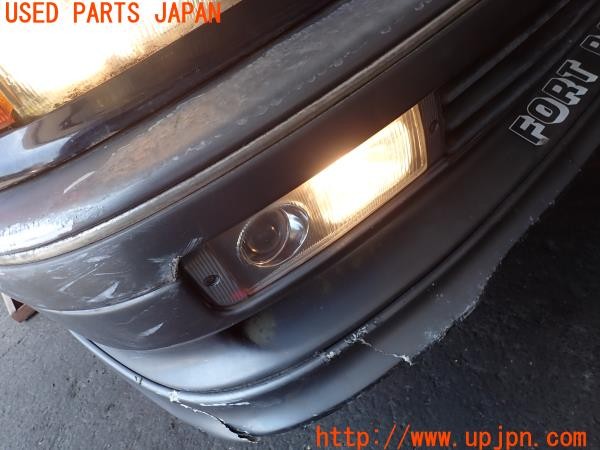 3UPJ=30490048]ギャラン VR-4(E39A)前期 純正 フロントバンパー SIGMA SPEED? リップスポイラー付き 中古_m4