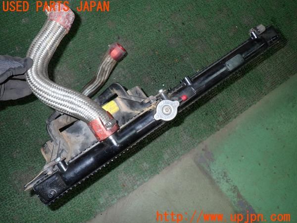 3UPJ=30490154]ギャラン VR-4(E39A)前期 社外 ラジエーター 電動ファン・ホース付き 中古_m1