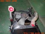 3UPJ=30490154]ギャラン VR-4(E39A)前期 社外 ラジエーター 電動ファン・ホース付き 中古_s3
