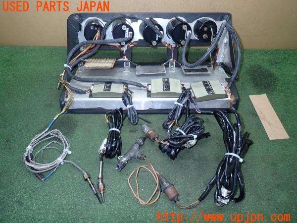 3UPJ=30490500]ギャラン VR-4(E39A)前期 TRUST GReddy トラスト 追加メーター 油圧 油温 ブースト 圧力 排気温 中古_m2