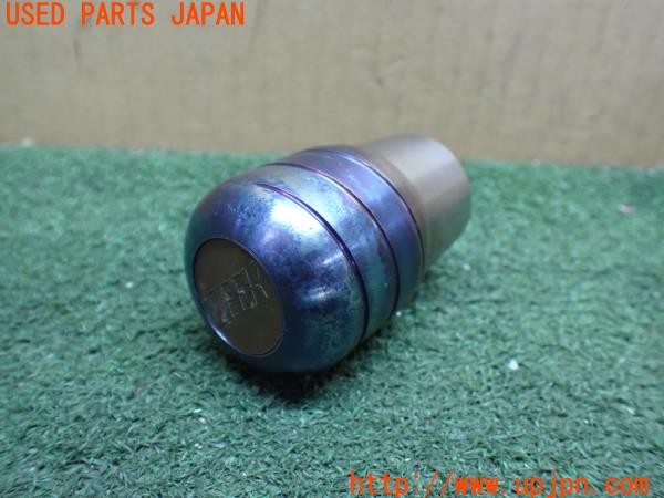 3UPJ=30490614]ギャラン VR-4(E39A)前期 ZEEK シフトノブ① チタン 中古_m0