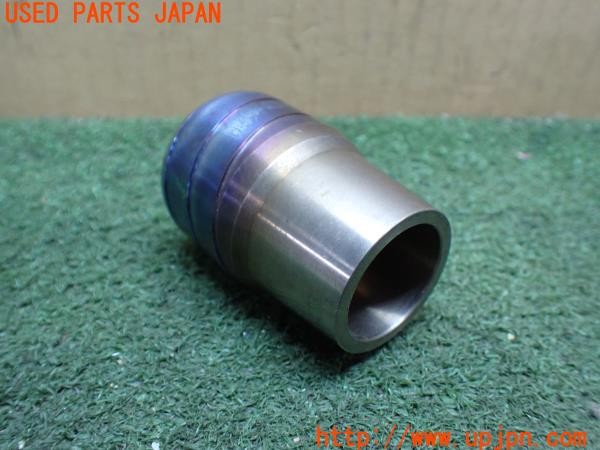 3UPJ=30490614]ギャラン VR-4(E39A)前期 ZEEK シフトノブ① チタン 中古_m1