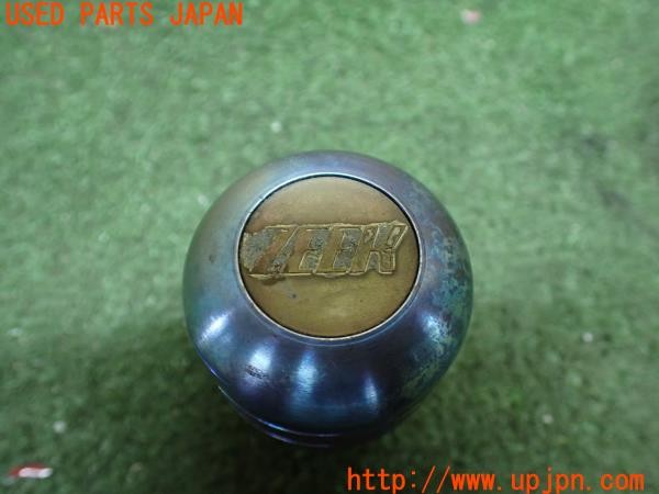 3UPJ=30490614]ギャラン VR-4(E39A)前期 ZEEK シフトノブ① チタン 中古_m4