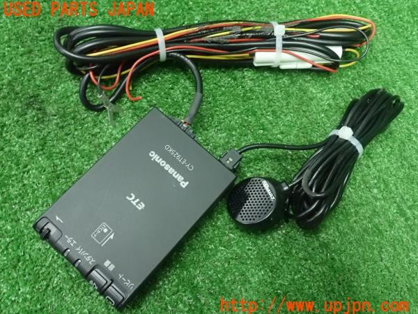 3UPJ=30530503]ルノー トゥインゴ インテンスキャンバストップ(AHH4B)Panasonic パナソニック CY-ET925KD ETC車載器 中古_m0