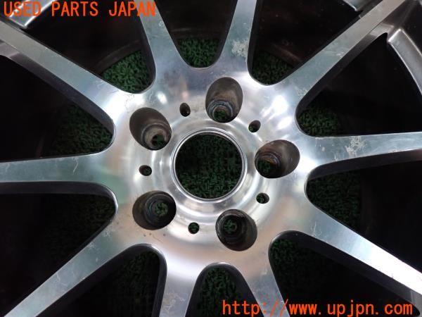 3UPJ=30550961]フェアレディZ バージョンST(Z33)前期 A-TECH SCHNEIDER シュナイダー SL77 ホイール 18×8J +35 PCD114.3 5穴 1本 中古_m1