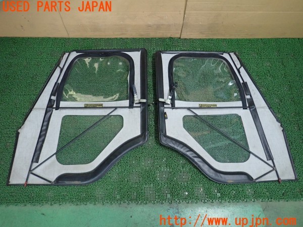 3UPJ=30600012]三菱ジープ(J53)BESTOP ベストップ ソフトトップ 幌 ドア 中古_m2