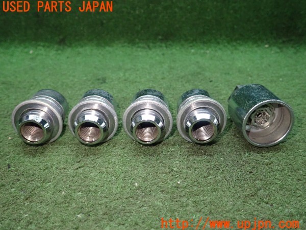 3UPJ=30680968]レクサス IS300(ASE30)McGARD マックガード M12×P1.5 ホイールロックナット 中古_m1