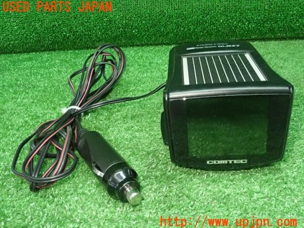 3UPJ=30710575]アルファロメオ 147 GTA(937AXL)COMTEC コムテック  GL847 GPS搭載液晶表示 ソーラー レーダー探知機 中古_m0