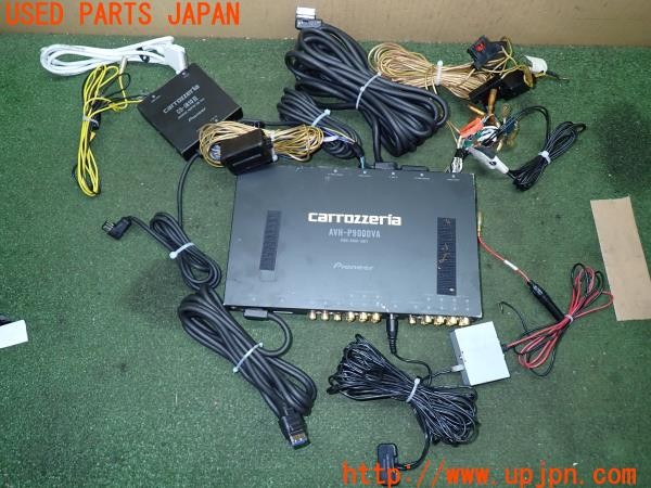 3UPJ=30720504]carrozzeria カロッツェリア AVH-P900DVA AVIC-H099 GEX-P09DTV CD-IB10Ⅱ 地デジチューナー HDDナビ 2007年度版 中古_m3