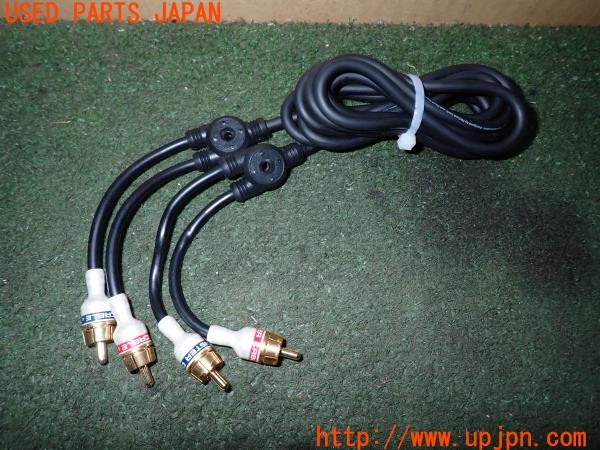 3UPJ=30720550]BMW 135i(UC35 E82)前期 MONSTER CABLE モンスターケーブル RCAケーブル 2m 中古_m0