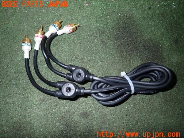 3UPJ=30720550]BMW 135i(UC35 E82)前期 MONSTER CABLE モンスターケーブル RCAケーブル 2m 中古_m2