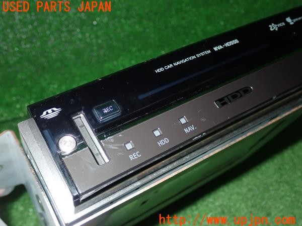 3UPJ=30780504]ジャガー XJ(J12LA X351)ALPINE アルパイン NVA-HD55S HDDナビ 本体のみ 取付ステー付 中古_m3