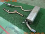 3UPJ=30790152]BMW 320i Mスポーツ(3B20 F30)純正 リアマフラー カット済み 2分割 中古_s0