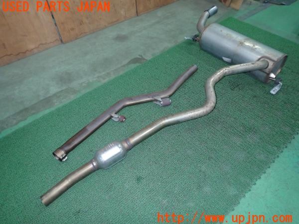 3UPJ=30790152]BMW 320i Mスポーツ(3B20 F30)純正 リアマフラー カット済み 2分割 中古_m1