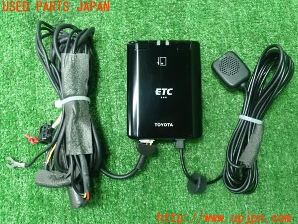 3UPJ=30820503]サクシード バン ハイブリッド(NHP160V)純正 ETC車載器 CY-ETD6J4JT 新セキュリティ対応 中古_m0