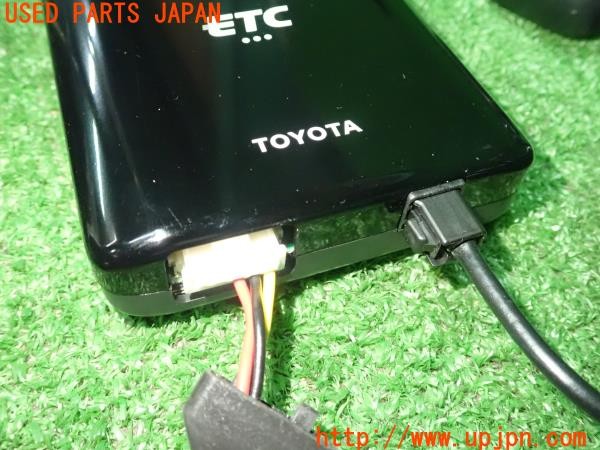 3UPJ=30820503]サクシード バン ハイブリッド(NHP160V)純正 ETC車載器 CY-ETD6J4JT 新セキュリティ対応 中古_m2