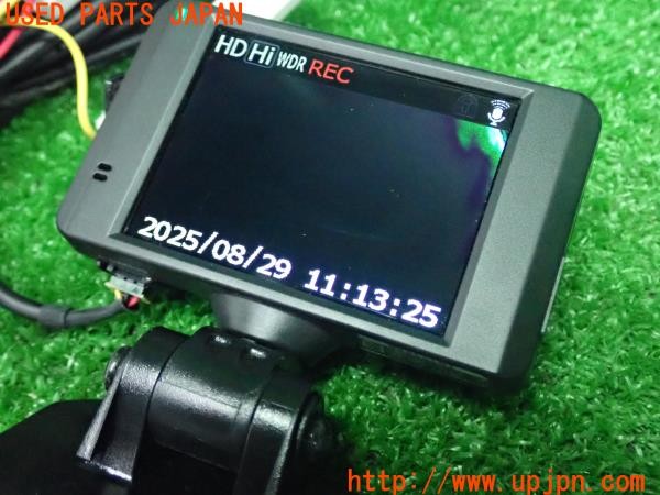 3UPJ=30820579]サクシード バン ハイブリッド(NHP160V)COMTEC コムテック DC-DR402 ドライブレコーダー ドラレコ 中古_m4